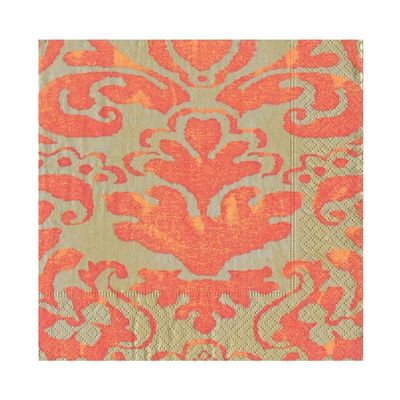 Coral Palazzo Paper Lunch Napkins