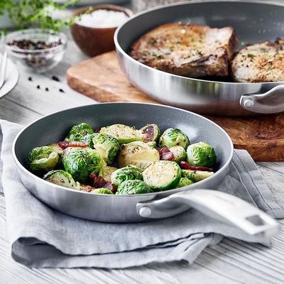 GreenPan 8" Chatham Ceramic Non-Stick &amp; Stainless Steel Frying Pan