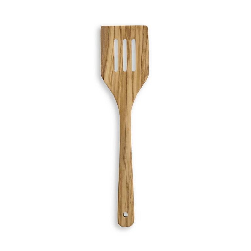 Olive Wood Slotted Spatula Turner