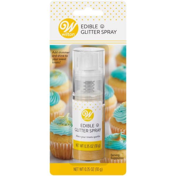 Gold Edible Glitter Spray
