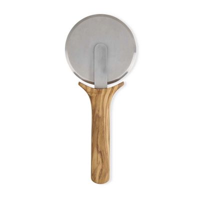 Olive Wood Pizza Cutter Wheel