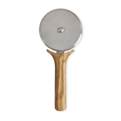 Olive Wood Pizza Cutter Wheel