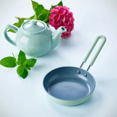 GreenPan 5" Light Blue Ceramic Mini Frying Pan