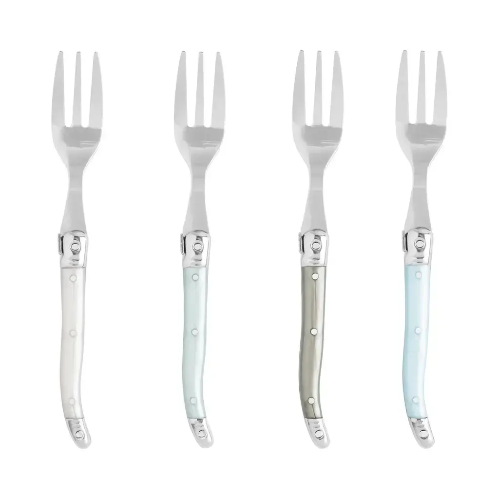 Laguiole Pearl Dessert Forks, set of 4