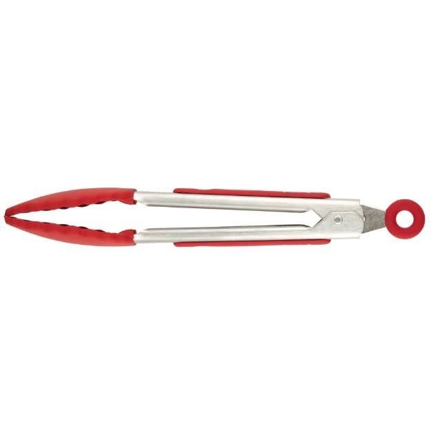 Cayenne Red Silicone Mini Tongs