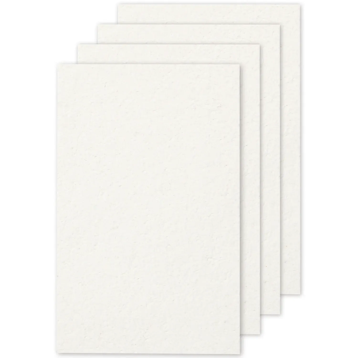 White Pop Up Sponges, set of 4