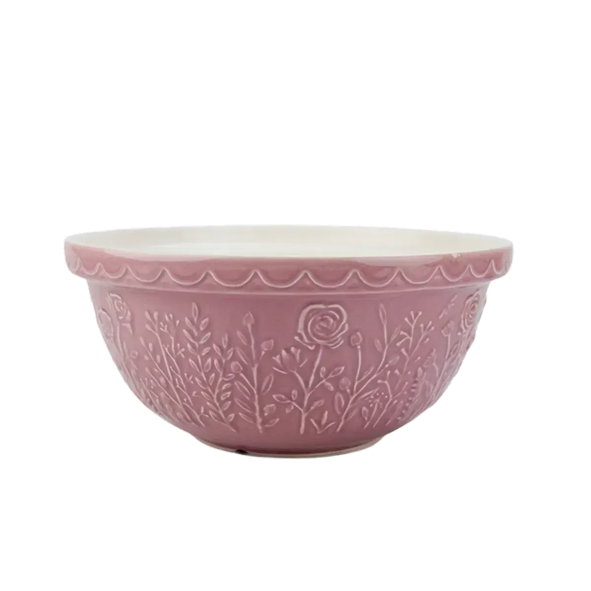 12" Pink Rose Mixing Bowl