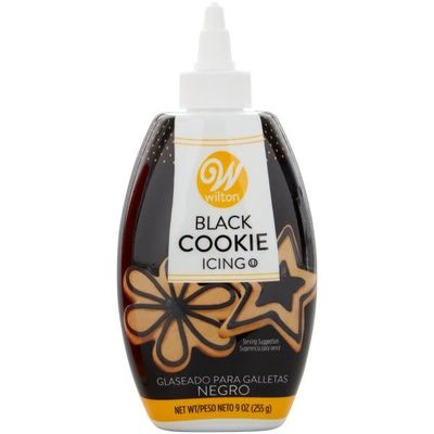 9 oz Black Royal Icing Tube