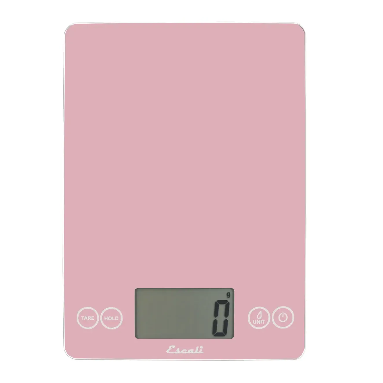 Classic Pink Glass Digital Scale