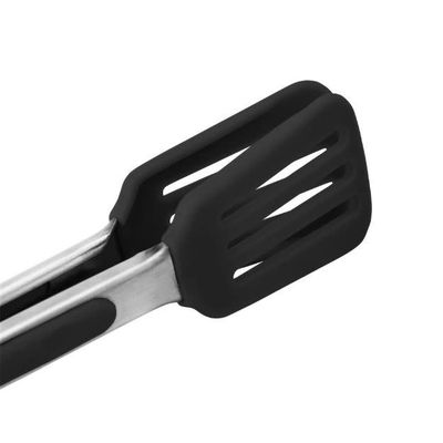 Tovolo Mini Black Offset Turner/Spatula Tongs