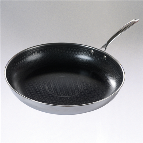 12.5" Black Cube Frying Pan (no PFAS)