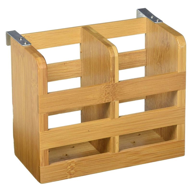 Bamboo Utensil Holder for Dish Rack
