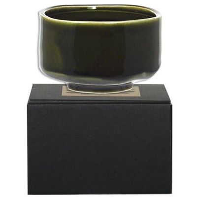 Dark Olive Matcha Bowl