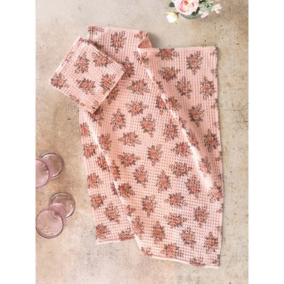 Antique Rose Dishtowel