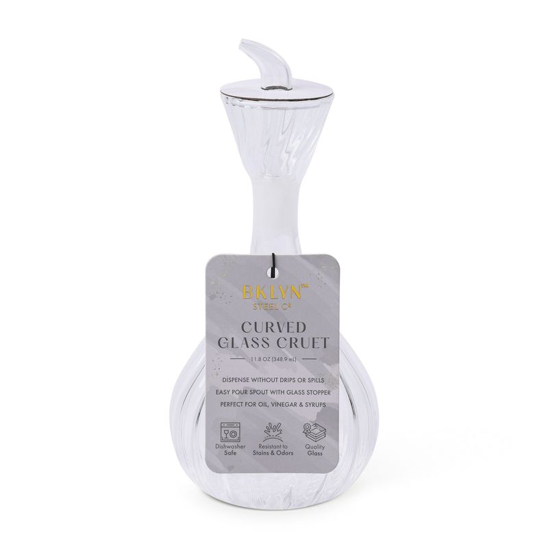 11.8oz Curved Cruet