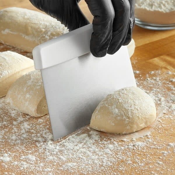 White Handle Bench Scraper