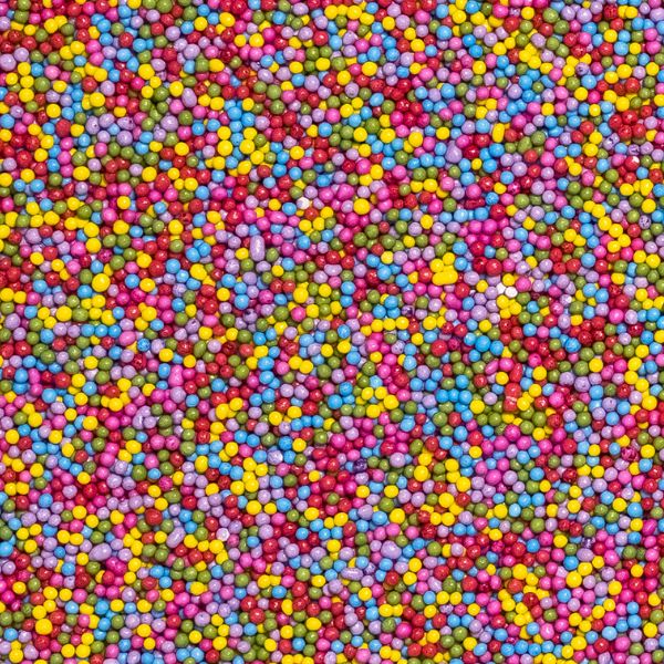 Supernatural 3oz Dye-Free Rainbow Nonpareils