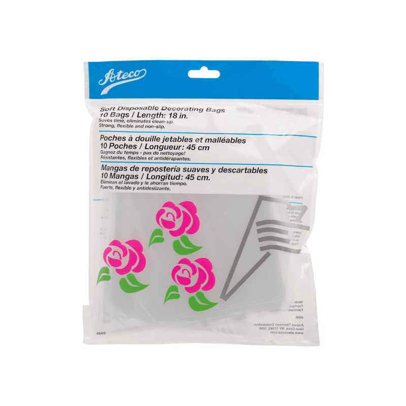 18" Soft Disposable Icing Bags, set of 10