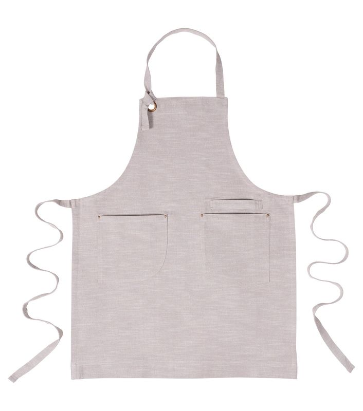Grey Chambray Apron
