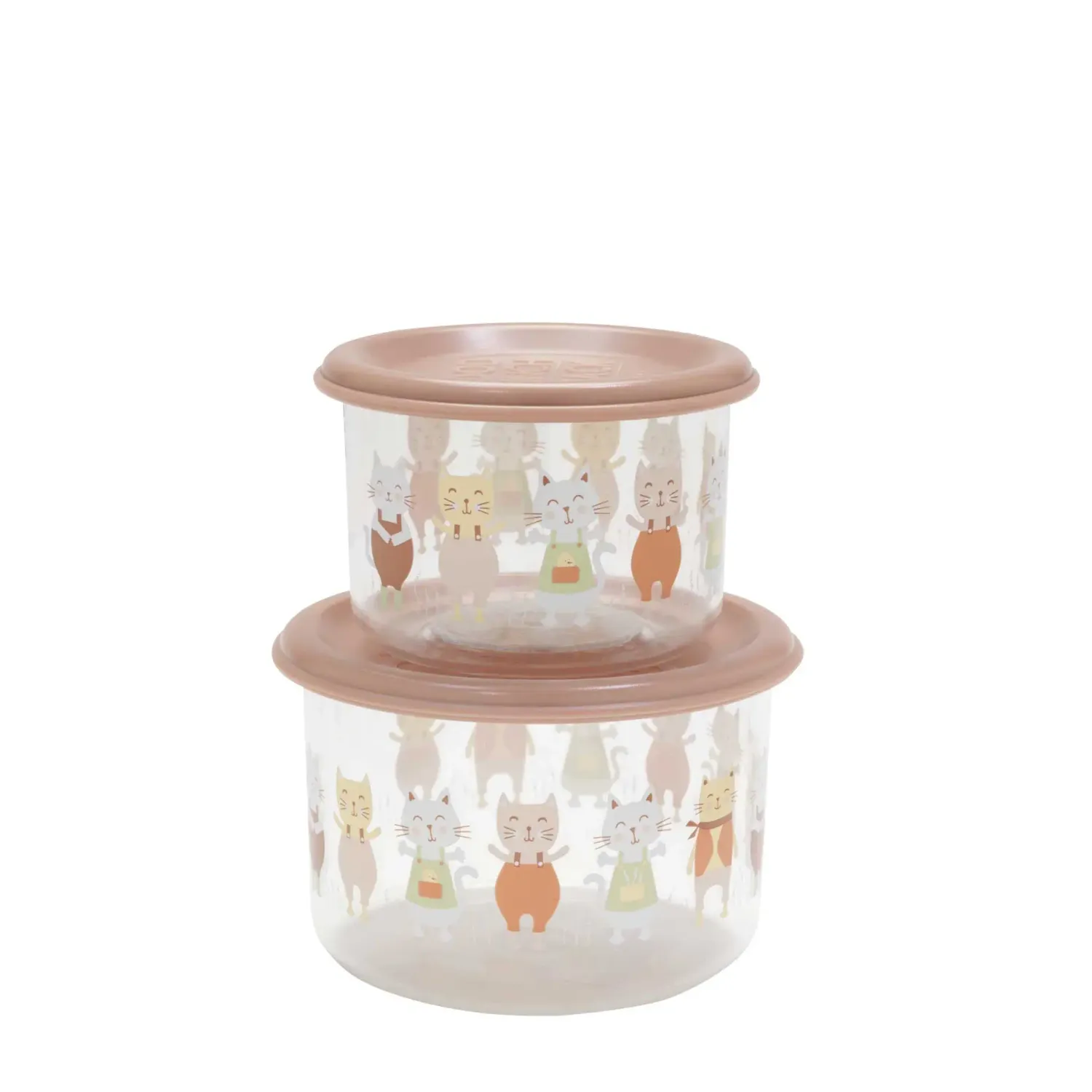 Prairie Kitty Snack Containers, set of 2