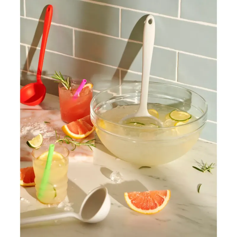 Get it Right Studio White Silicone Ladle