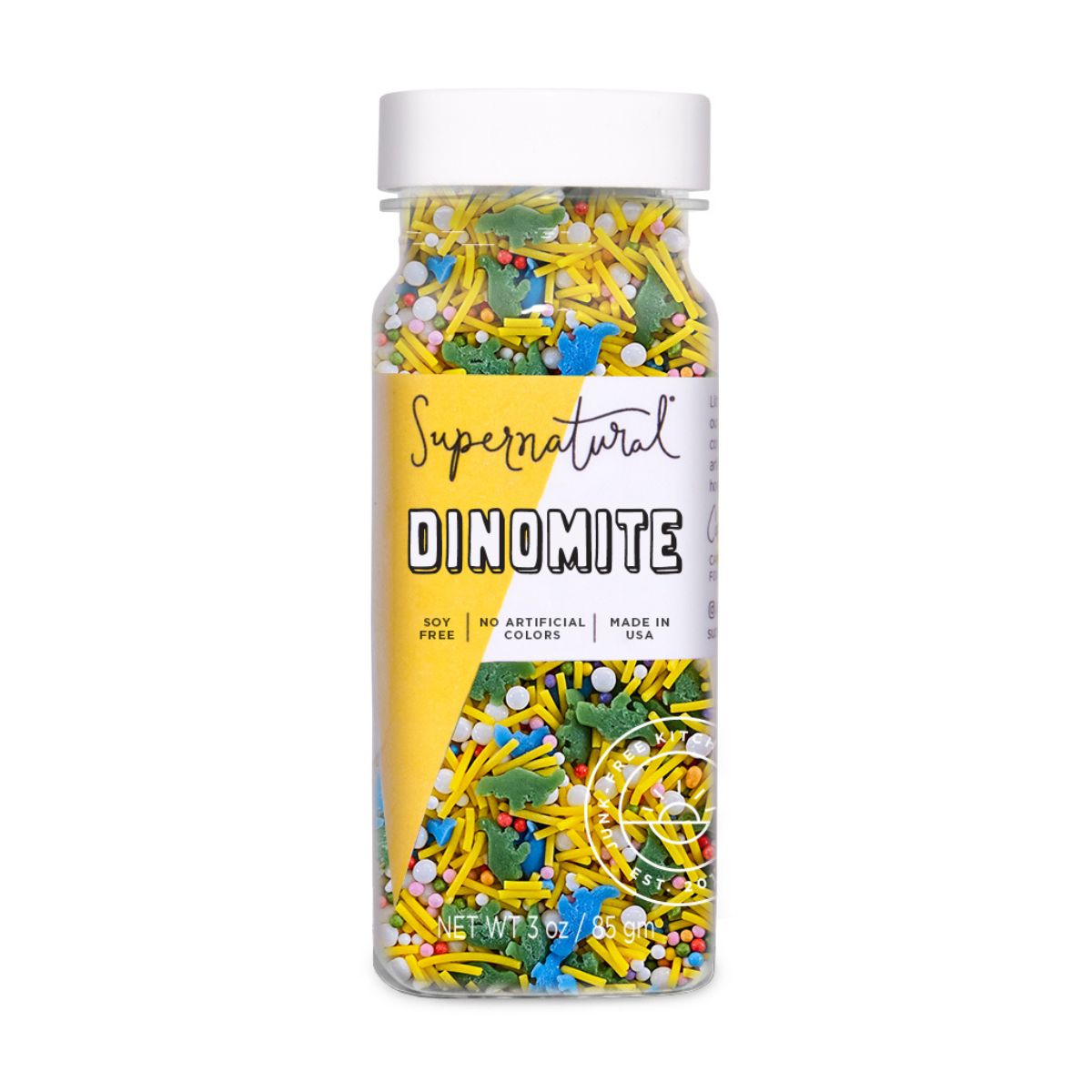Dino Mix Dye-Free Sprinkles