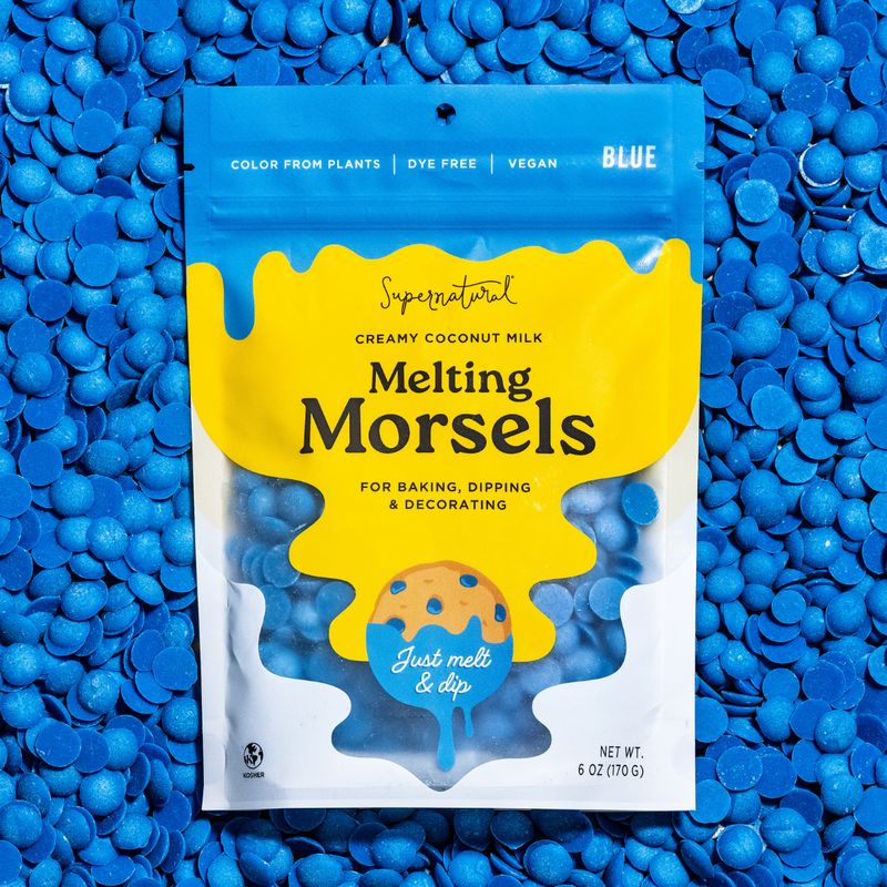 Supernatural Blue Plant-Based Melting Wafers