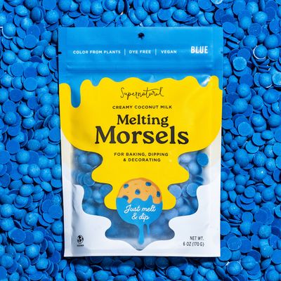 Supernatural Blue Plant-Based Melting Wafers