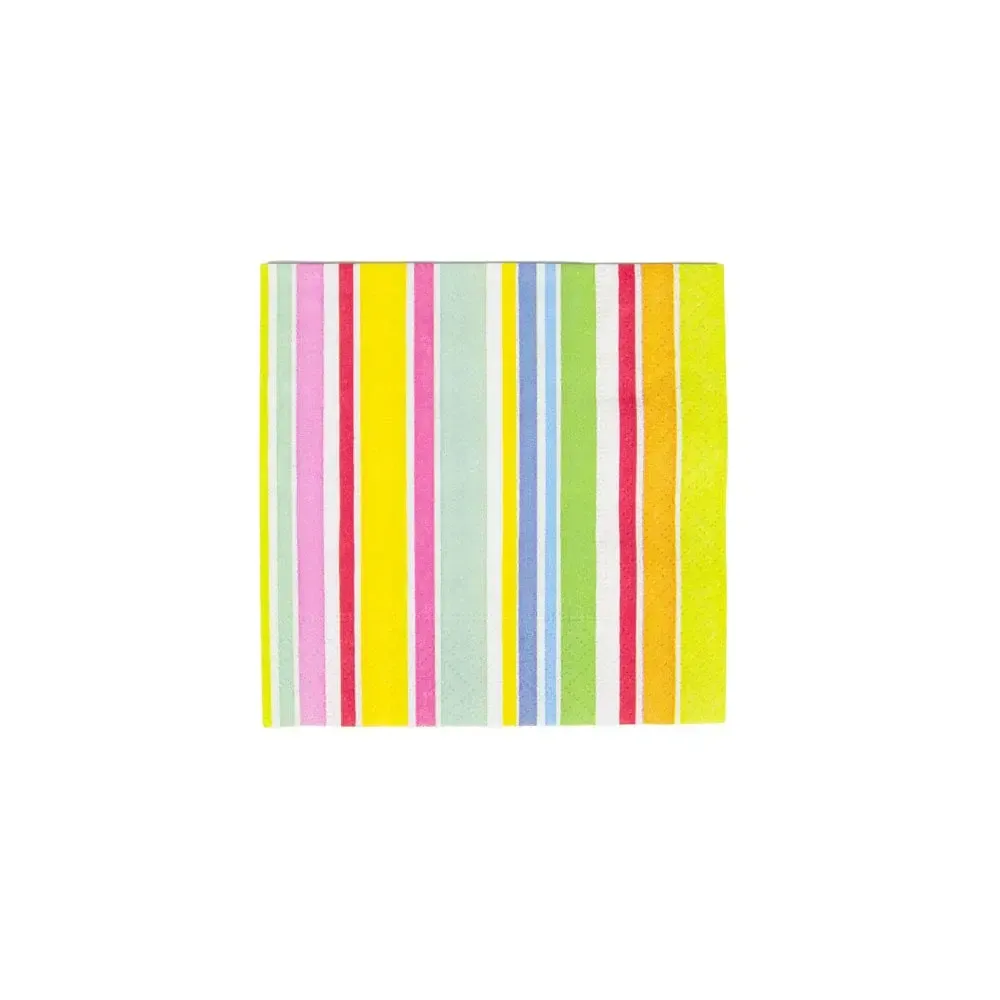 Cabana Stripe Cocktail Napkins