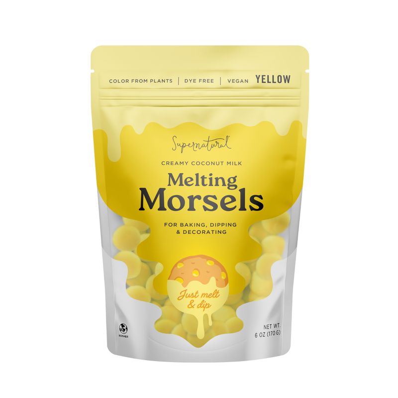 Yellow Plant-Based Melting Wafers