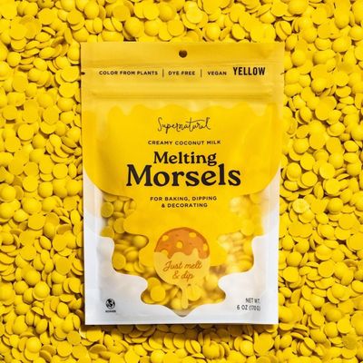 Supernatural Yellow Plant-Based Melting Wafers