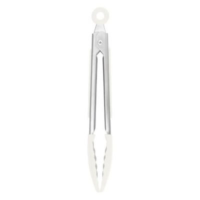 White Silicone Mini Tongs
