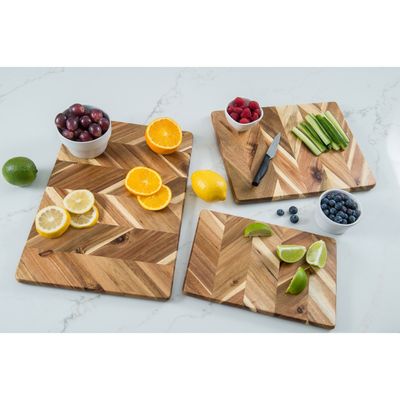 17x12" Herringbone Cutting Board
