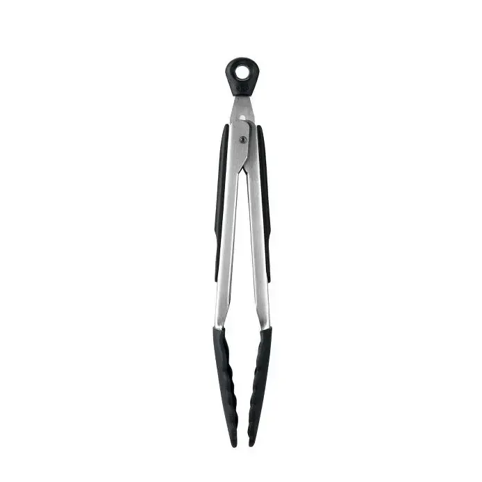 9" Silicone Tongs