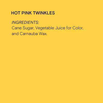 Supernatural 3oz Hot Pink Dye-Free Sanding Sugar