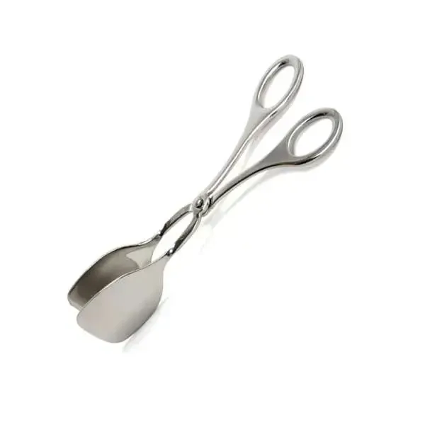 7" Stainless Serving Tongs