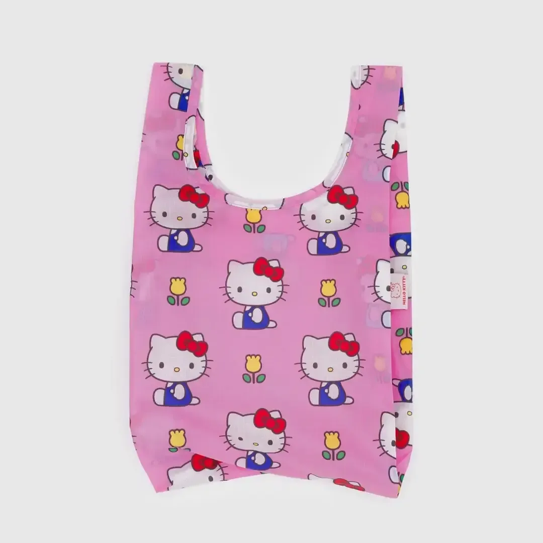 Hello Kitty Pink Baby Baggu Small Reusable Tote Bag