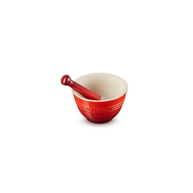 Le Creuset Cherry Mortar &amp; Pestle
