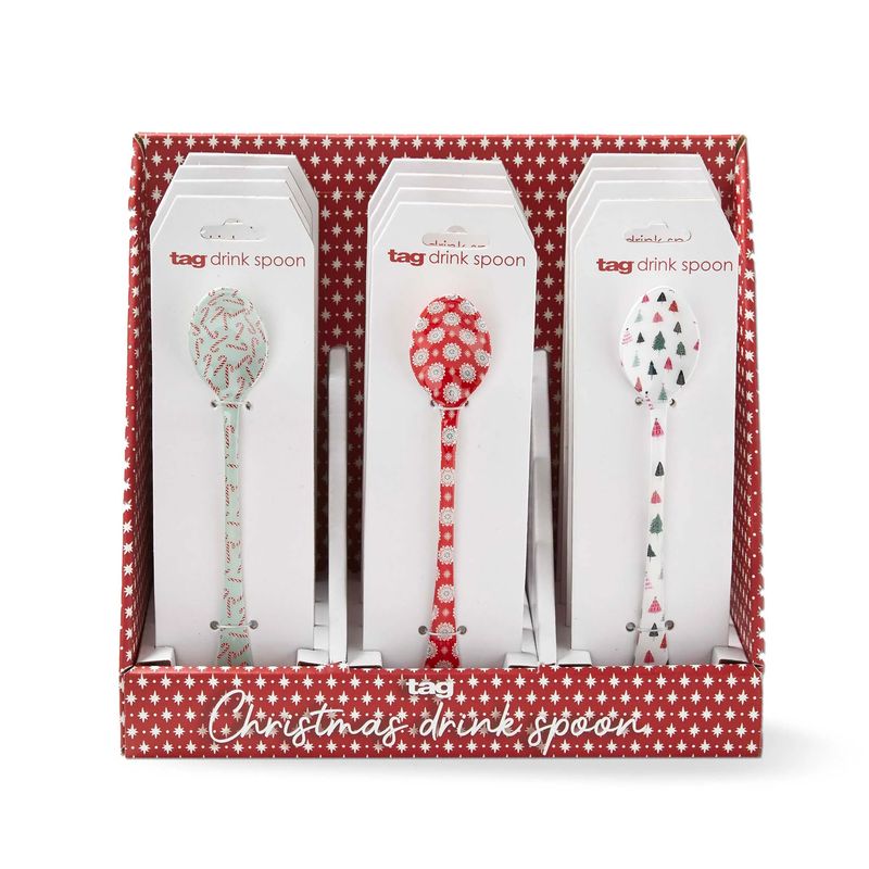 Christmas Enamel Drink Spoon