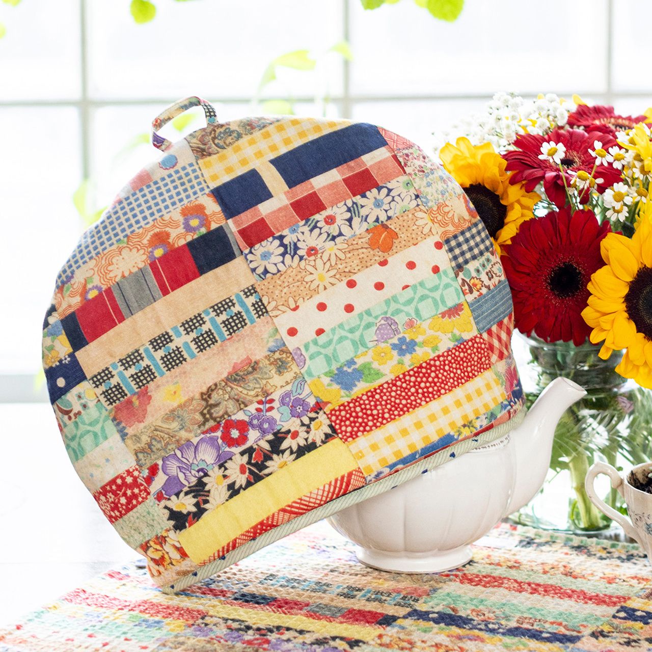 April Cornell Patch Parade Tea Cosy