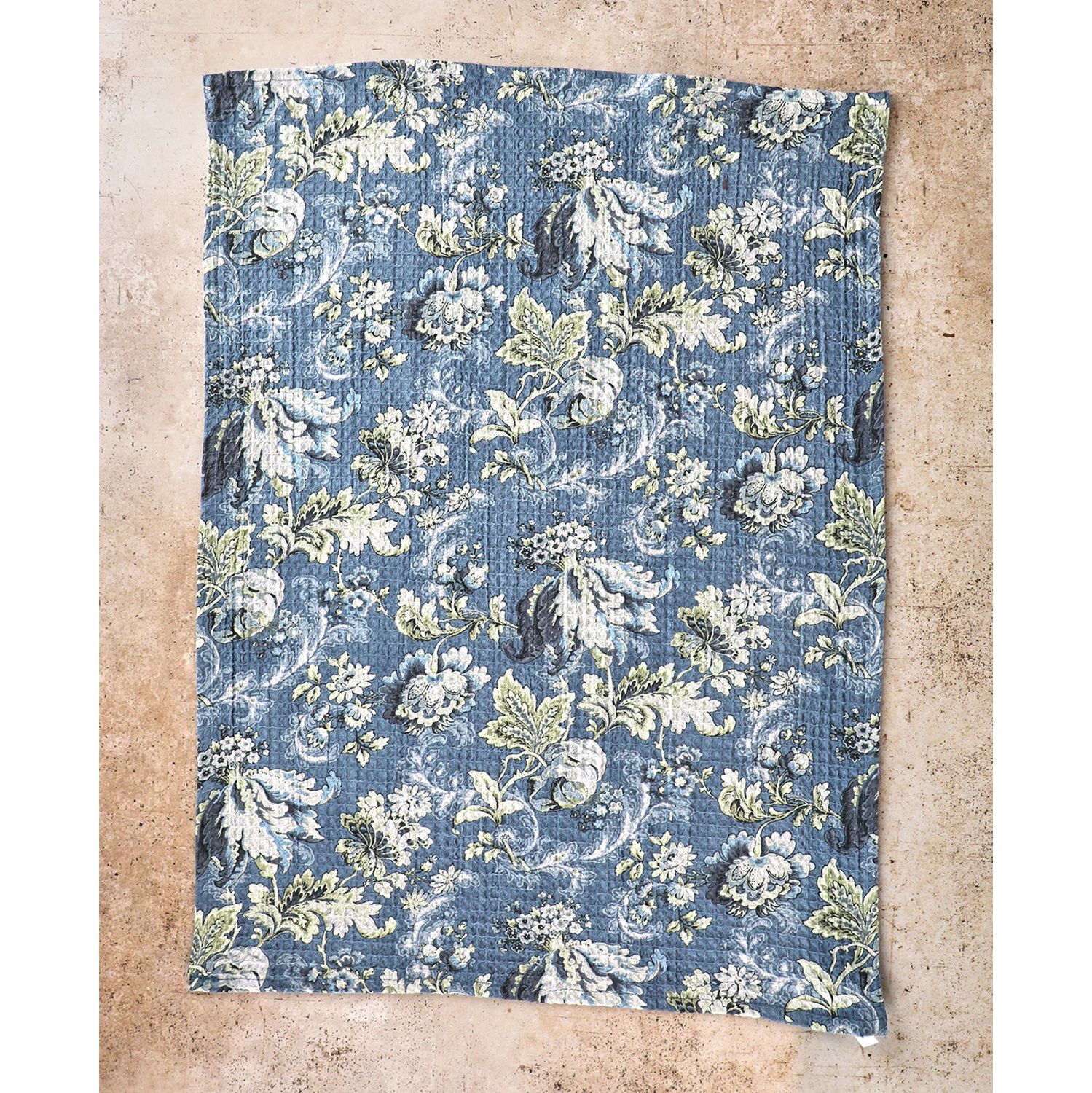 Smoke Blue Sonnet Dishtowel