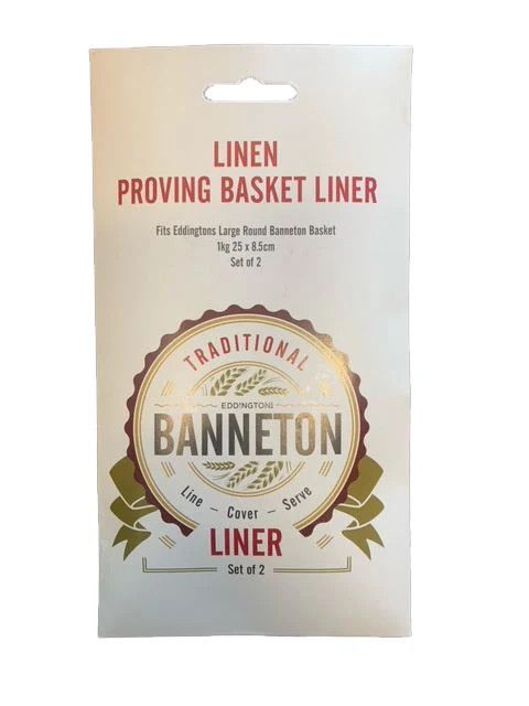10" Round Proofing Basket Liner, set of 2