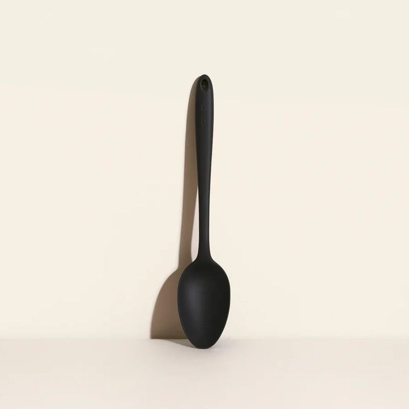 Large Black Silicone Spoon