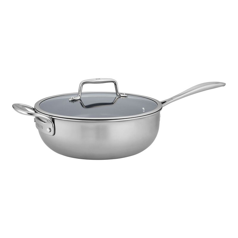 Zwilling Henckels 4.5 quart Ceramic &amp; Stainless Steel Saute Pan