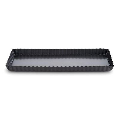 13.75x4.25" Quiche Pan with Removable Bottom