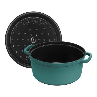Staub 7 quart Turquoise Dutch Oven