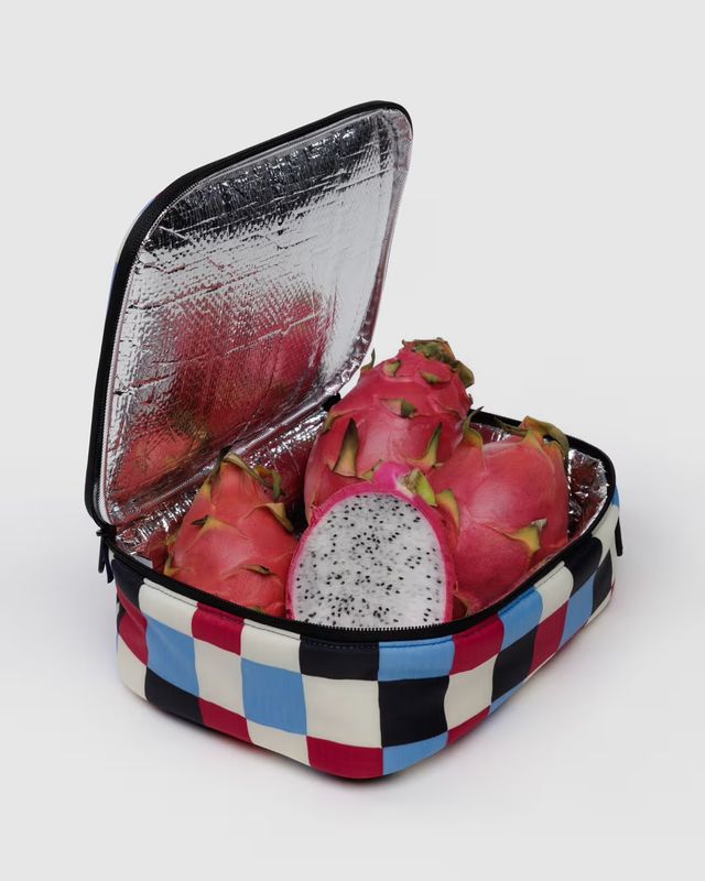 Baggu Painted Check Lunch Bag