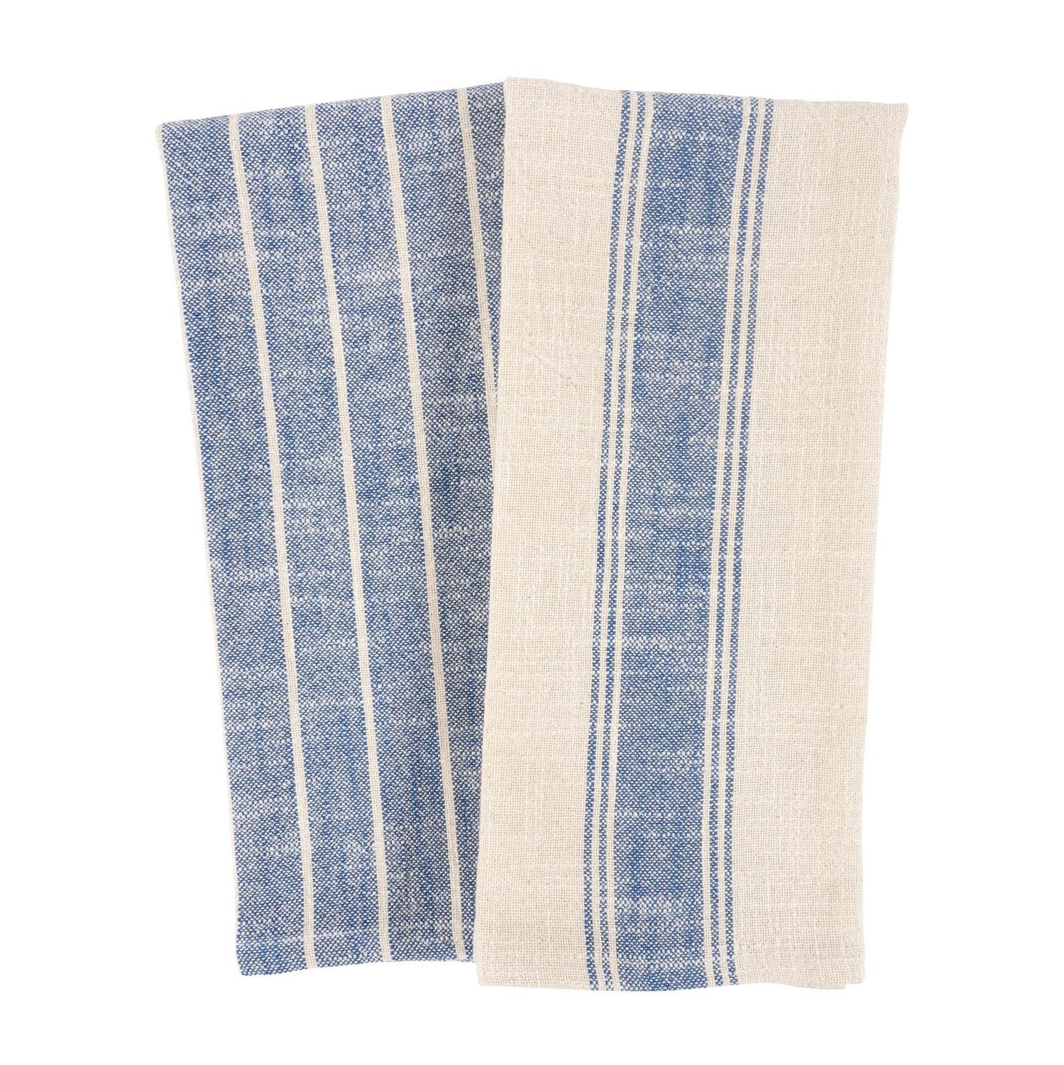 Firenze Navy Dishtowels, set of 2