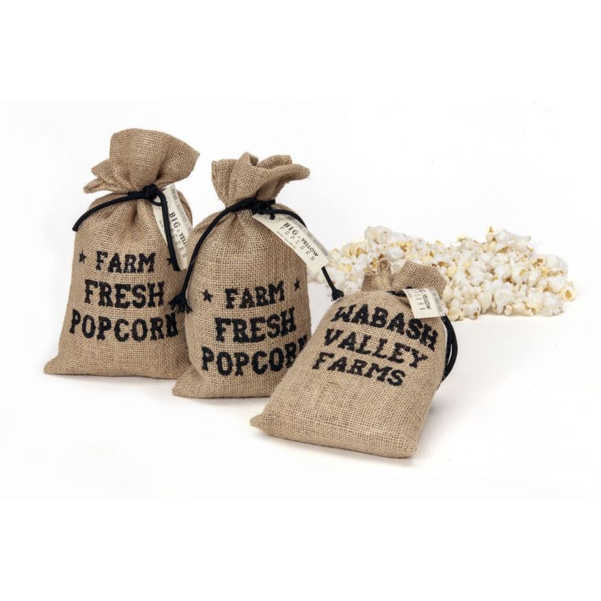 2lb Burlap Popcorn Bag