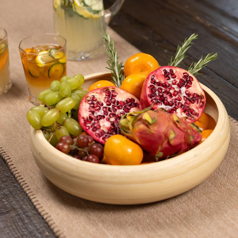 12" Bamboo Serving Bowl